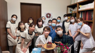 高須英津子先生のお誕生日でした！